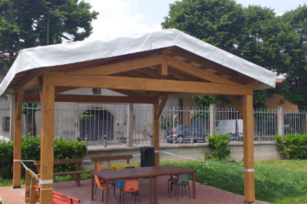 COLOMBO TELONI GAZEBO PVC